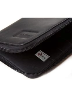 Bester Verkauf 😀 Accessoires Eastpak Leder-Geldbörse "Tait RFID" In Schwarz - (B)12 X (H)22 X (T)2 Cm Günstig Kaufen 🔥 -Eastpak Verkaufsladen eastpak leder geldborse tait rfid in schwarz b 12 x h 22 x t 2 cm 4